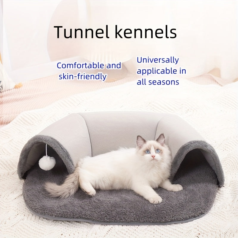 Cat Nest With Cat Tunnel