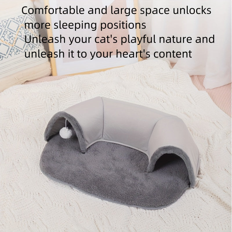 Cat Nest With Cat Tunnel