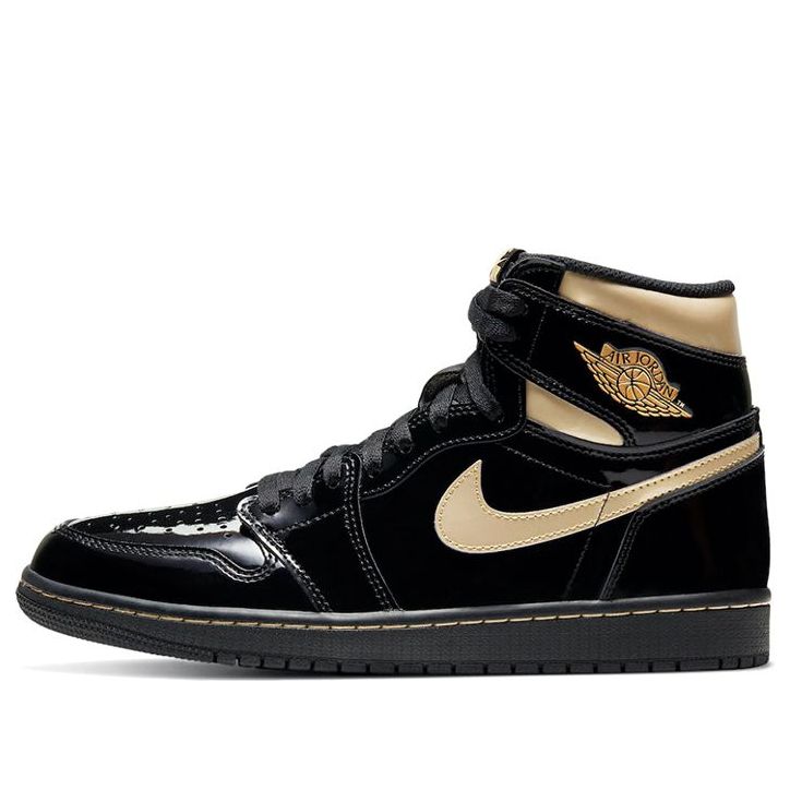 Air Jordan 1 Retro High OG 'Black Metallic Gold'  555088-032 Epochal Sneaker