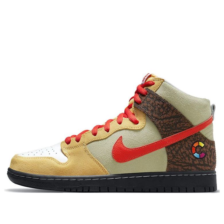 Nike x Color Skates SB Dunk High 'Kebab and Destroy'  CZ2205-700 Classic Sneakers