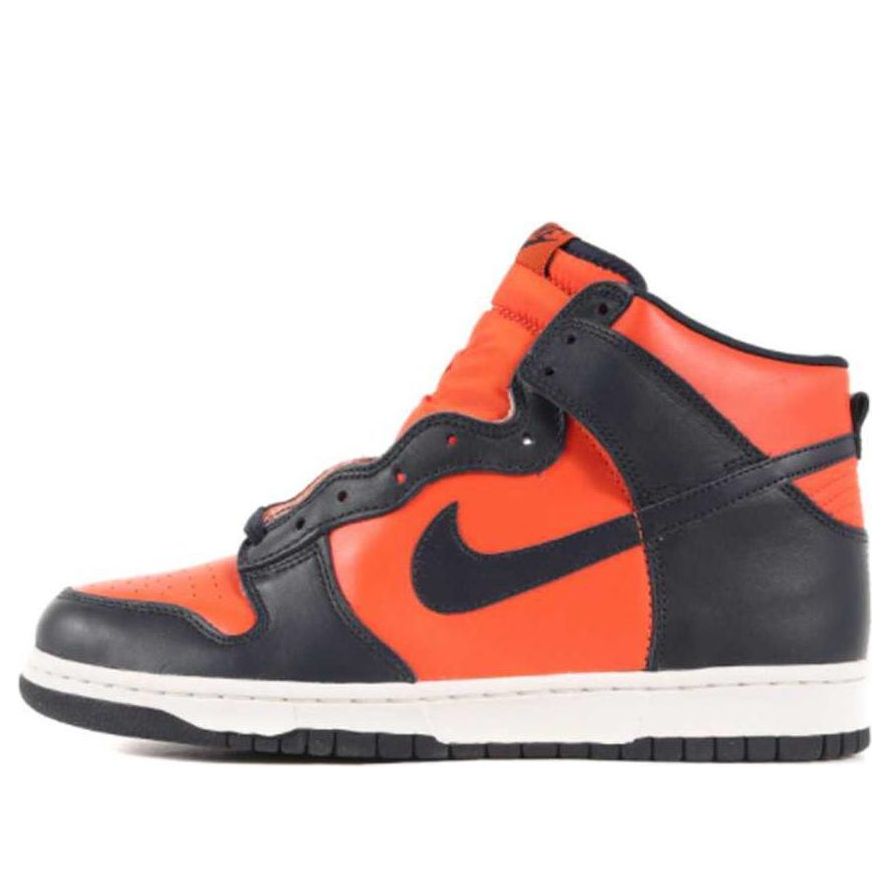 Nike Dunk High LE 'College Orange Obsidian'  630335-841 Signature Shoe